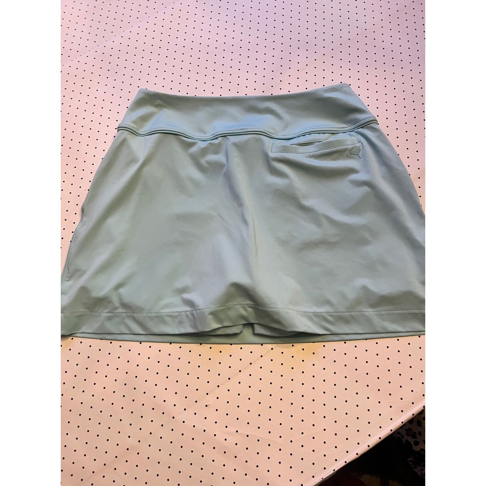 Puma Womens M Golf Tennis Skort Sage Green Built In Shorts Athletic 14in - Picture 7 of 8